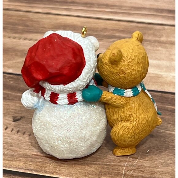 2005 HALLMARK KEEPSAKE ORNAMENT QXG4432 SNOW BEAR BUDDIES BY ANITA ROGERS - Picture 9 of 11